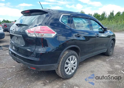 2016 Nissan Rogue S из США, поврежденный, VIN KNMAT2MV2GP659602